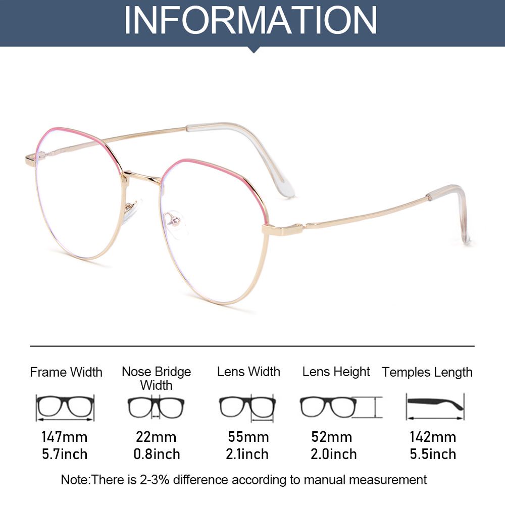 Mắt kính tròng trong suốt chống ánh sáng xanh MIHAN1