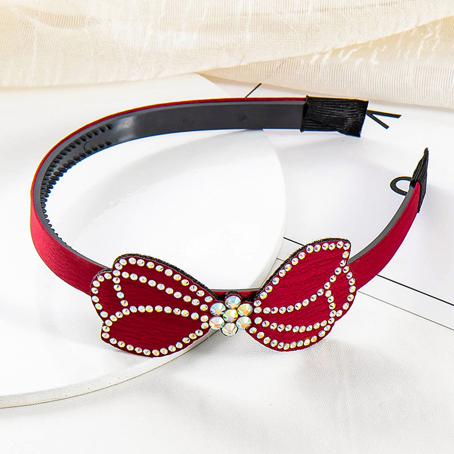 Băng đô hình nơ đính đá phong cách retro thời trang cho nữ