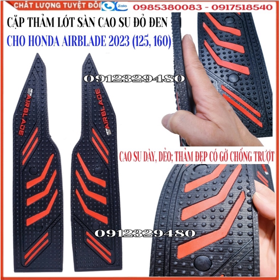 Thảm Lót Chân Air Blade AB 2020, AB 2021, AB 2022, AB 2023, AB 2022 Mới, AB125, AB160