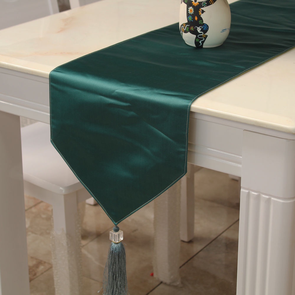 Khăn trải bàn thêu họa tiết phong cách Trung Hoa cổ điển sang trọng