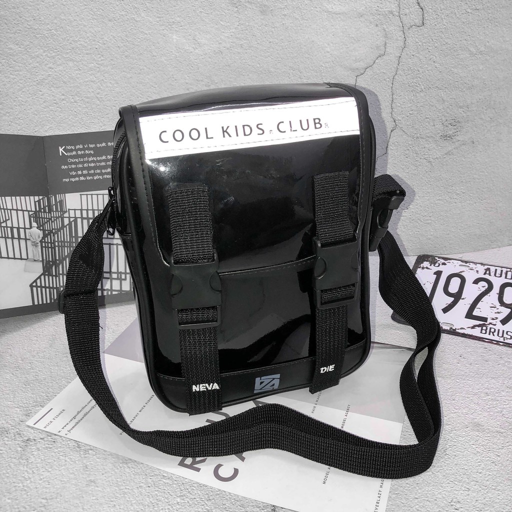 Túi đeo chéo nam nữ Coolkids chống nước cao cấp phản quang Balo4.0