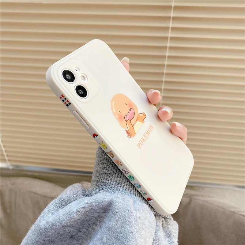 POKÉMON Hoạt Hình Ốp Điện Thoại Tpu Silicon Mềm Hình Pikachu Cho Iphone 12 Pro Max 11 Pro Max 12 7 8 Plus Se 2020 X Xs Max Xr