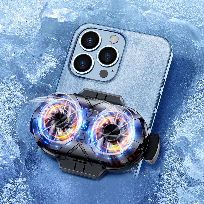 Quạt tản nhiệt điện thoại sò lạnh X38 sò lạnh đôi hỗ trợ sạc cho điện thoại tản nhiệt đồng nguyên khối