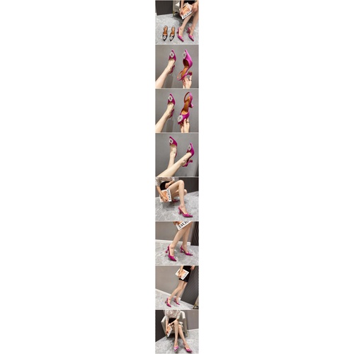 Giày Cao Gót Hoa Hướng Dương Size Lớn 35-42 Thời Trang Cho Nữ