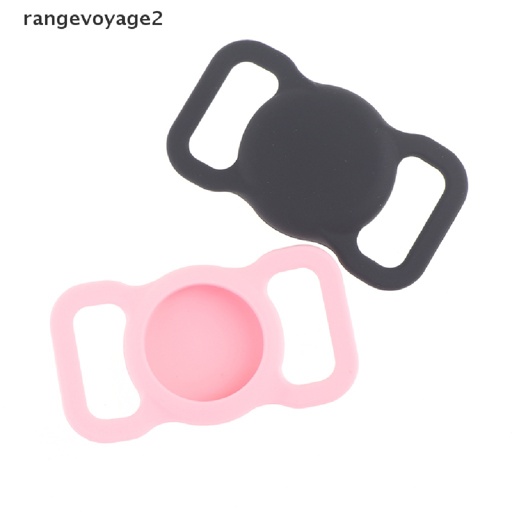 [rangevoyage2] Pet Silicone Protective Case GPS Dog Cat Collar Loop for Airtag Anti-lost Device [new]