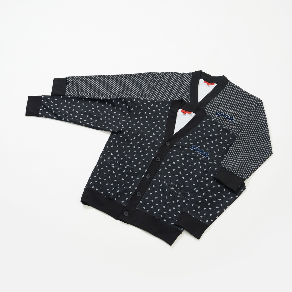 [Mã BMLTA50 giảm 10% đơn 99K] DVRK - Áo khoác cardigan họa thiết chấm bi -DVRK-21SS