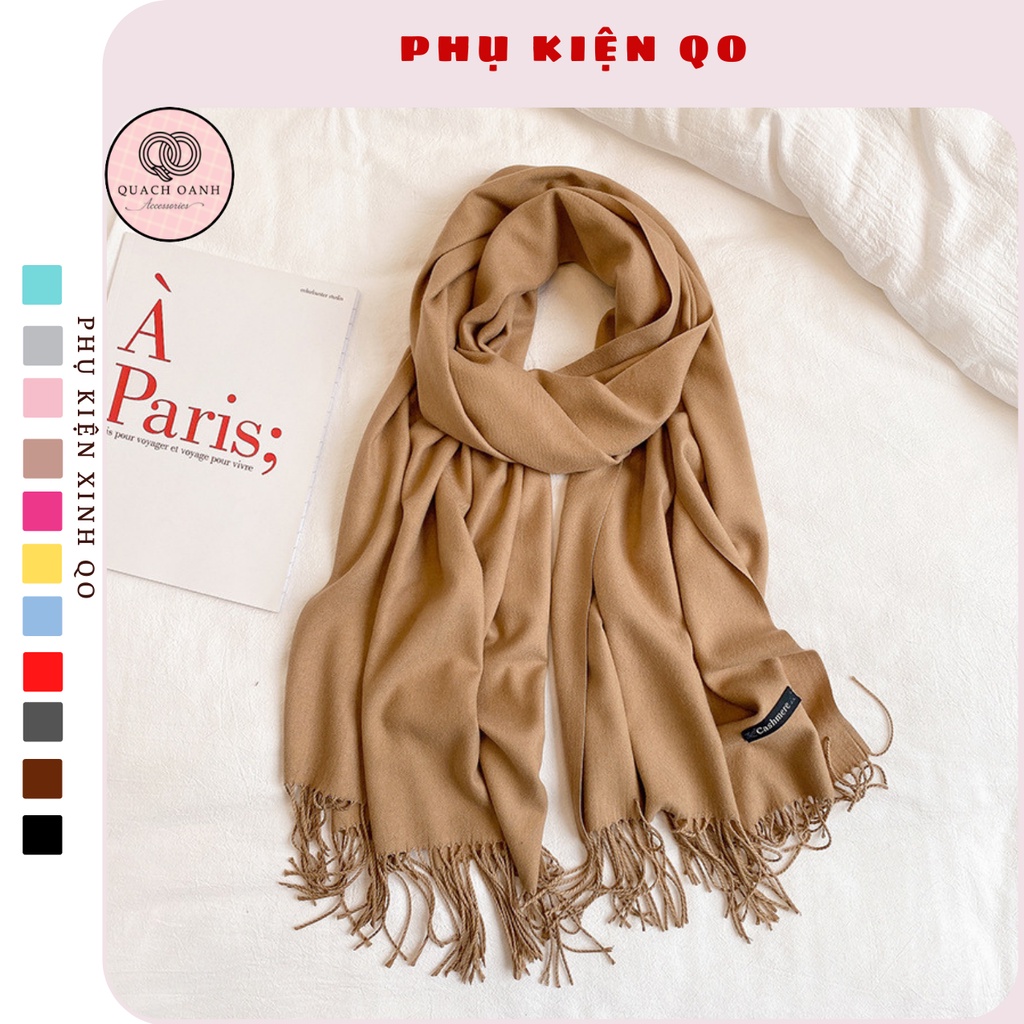Khăn quàng Cashmere phong cách Hàn Quốc K06