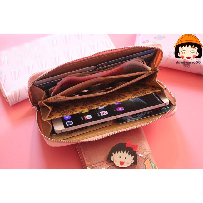 Bóp Ví Dài Cầm Tay Nữ Hoạt Hình Chất Xịn Chống Xước, Chống Nước Dùng Cực Bền ! | BigBuy360 - bigbuy360.vn
