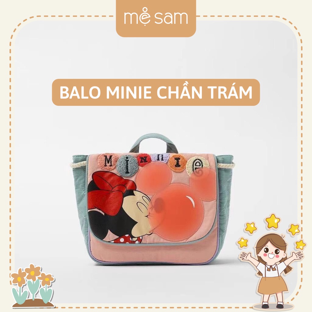 Balo minie Chần Trám phối nhựa trong