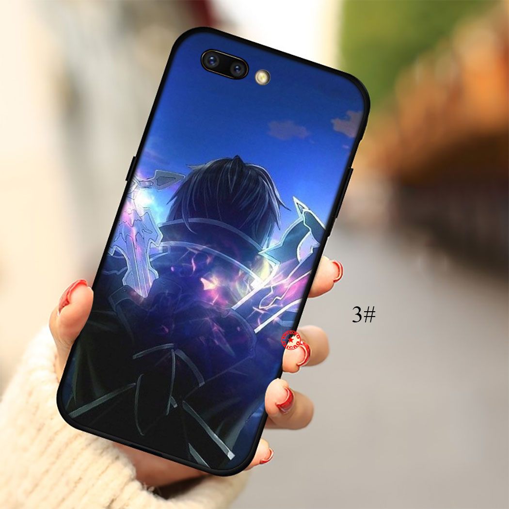 Ốp Điện Thoại Silicon Mềm Hình Sword Art Online 16qz Cho Xiaomi Redmi Note 8 9 Pro Max 8t 9s 9c