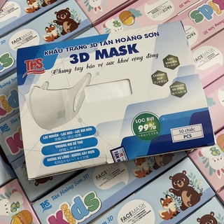 Khẩu Trang Kháng Khuẩn 3D Mask TÂN HOÀNG SƠN