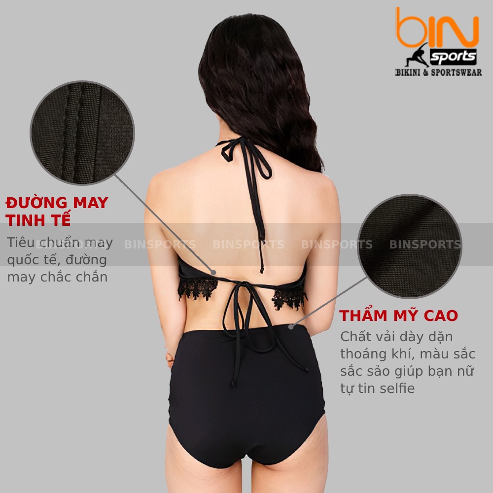Bộ Bơi Nữ Đùi Hai Mảnh Freesize Bin Sports BHV066