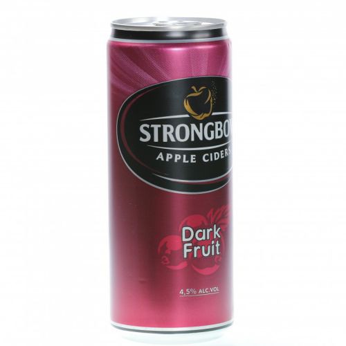 Nước táo lên men vị dâu đen Strongbow lon 330ml