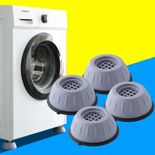Bộ 4 chân đế kê máy giặt, máy rửa bát chống rung chống ồn chất liệu silicon đàn hồi cao.
