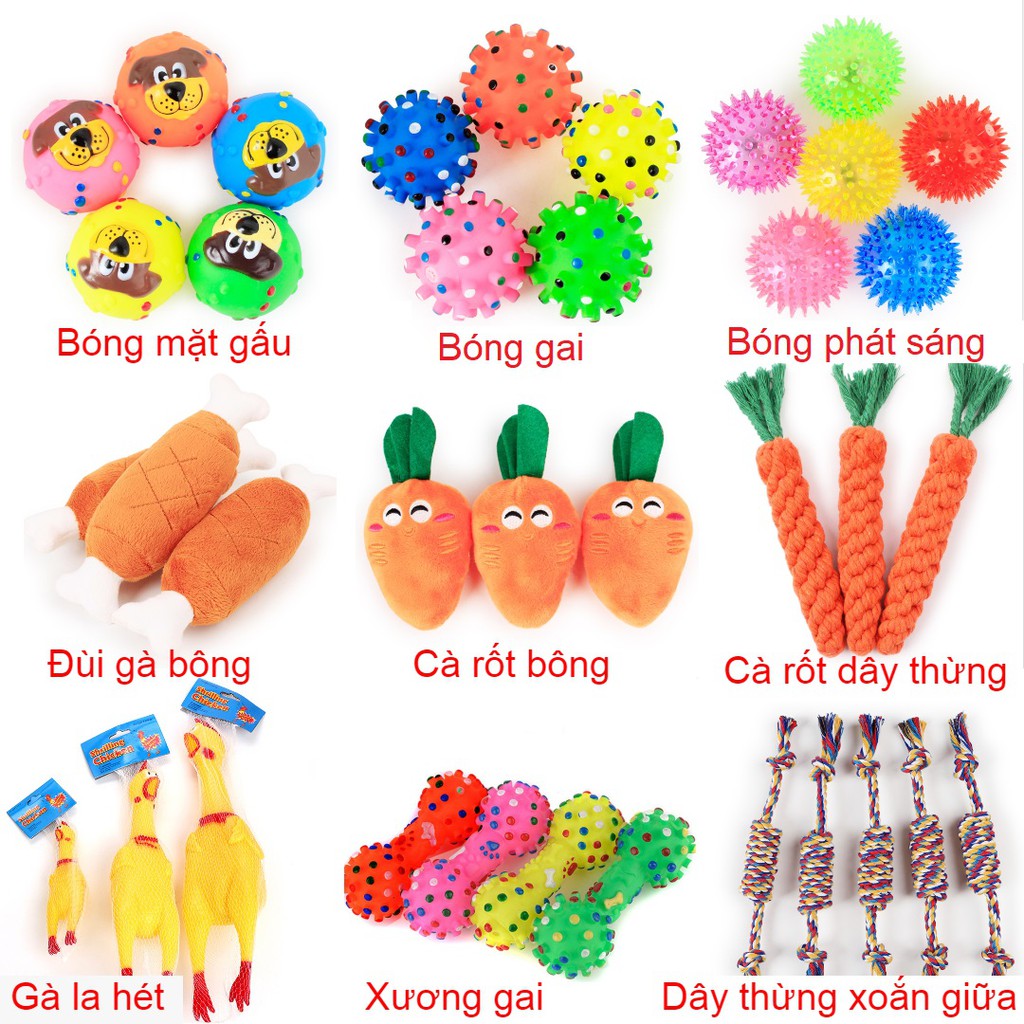 Đồ Chơi Cho Pet Giảm Stress, Đồ Chơi Gặm Cắn Luyện Tập Răng, Đồ Chơi Tương Tác Với Thú Cưng