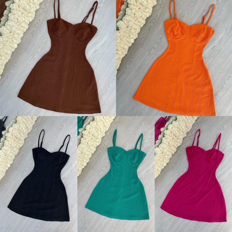 Đầm body thun dệt cao cấp form chữ a hàng loại 1 - 25 store