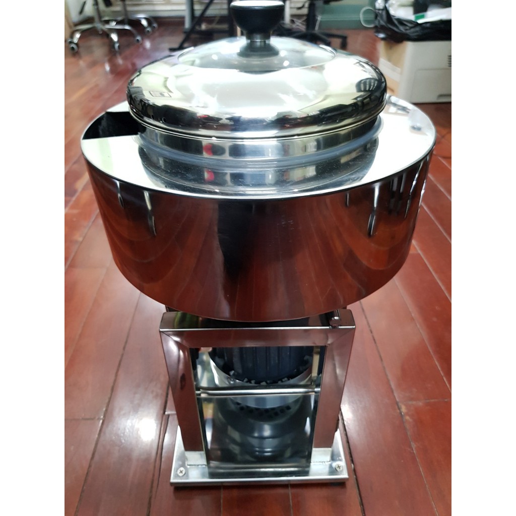 Máy xay thịt làm giò chả, máy đánh ruốc 2kg/mẻ có bao đá, chân đế vững chắc
