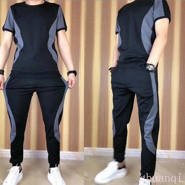 Bộ Đồ Thể Thao Tay Ngắn Thời Trang Mùa Hè Cho Nam