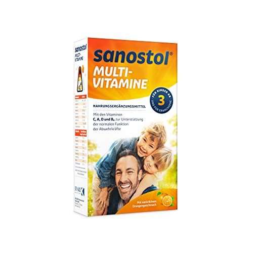 Vitamin tổng hợp Sanostol số 1, 3 , 6 dạng siro 460ml