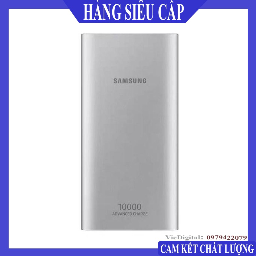 [Sạc Samsung] Sạc Dự Phòng, Pin Sạc Dự Phòng Samsung 10000mAh, Sử Dụng Tiện Lợi Đầu Ra 2 Cổng Sạc USB, Bảo Hành 12 Tháng