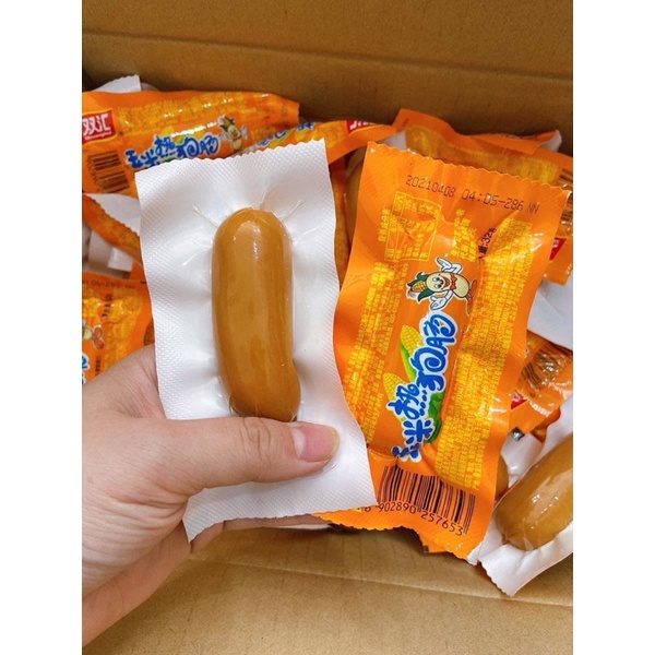 10 xúc xích ngô 55k