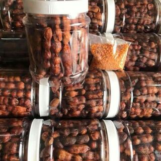 Me lào một nắng muối tôm 500g