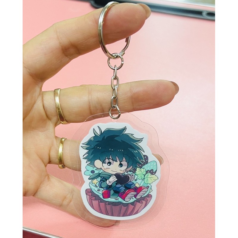móc khoá deku academia my hero 3-8 cái / móc khoá anime my hero academia