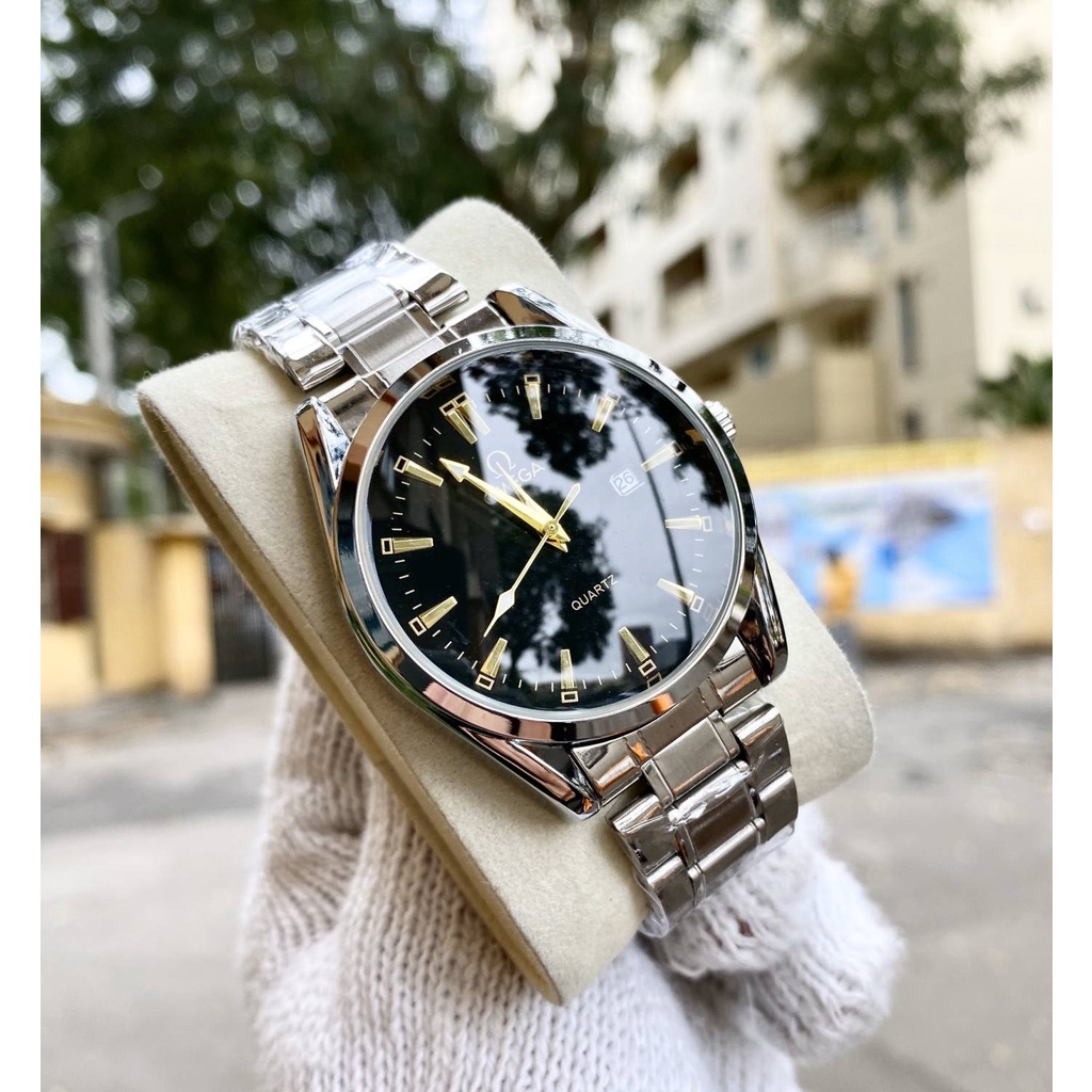 Đồng Hồ Nam Omega OM065 Dây thép Chống Xước, Chống Nước