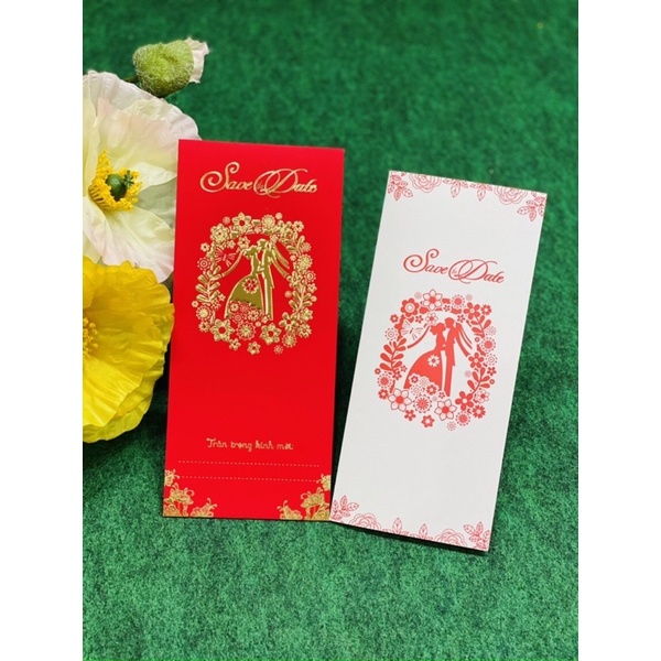 Thiệp cưới viết tay . Đa dạng mẫu. Dành cho khách thiếu thiệp. Giao ngẫu nhiên mẫu
