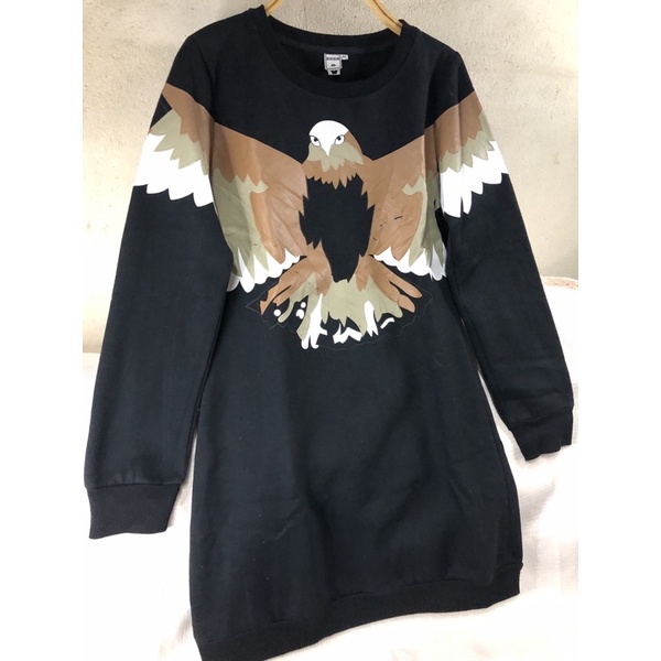 [Ảnh thật]AS96 Áo nỉ sweater hình chim đại bàng hàng 2hand