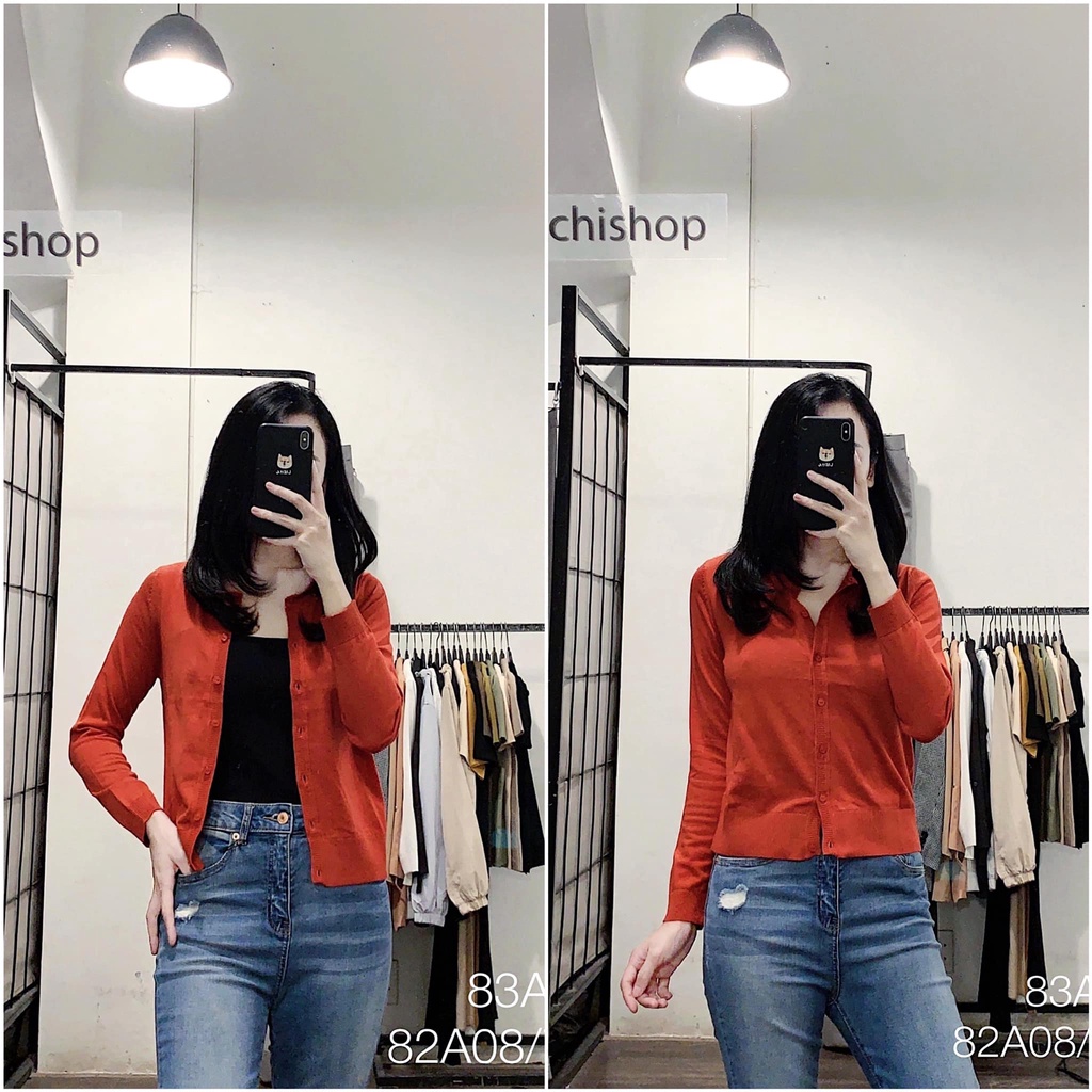 Áo cardigan mỏng cổ tròn - 83A17