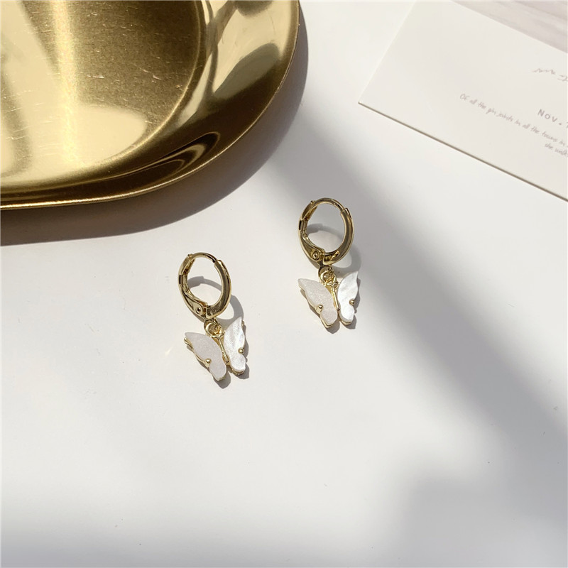 BUTTERFLY Hoa Tai Hình Bướm Phong Cách Hàn Quốc Cho Nữ