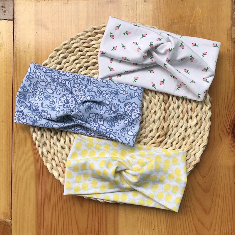 Turban hoạ tiết xinh xắn cho bé gái