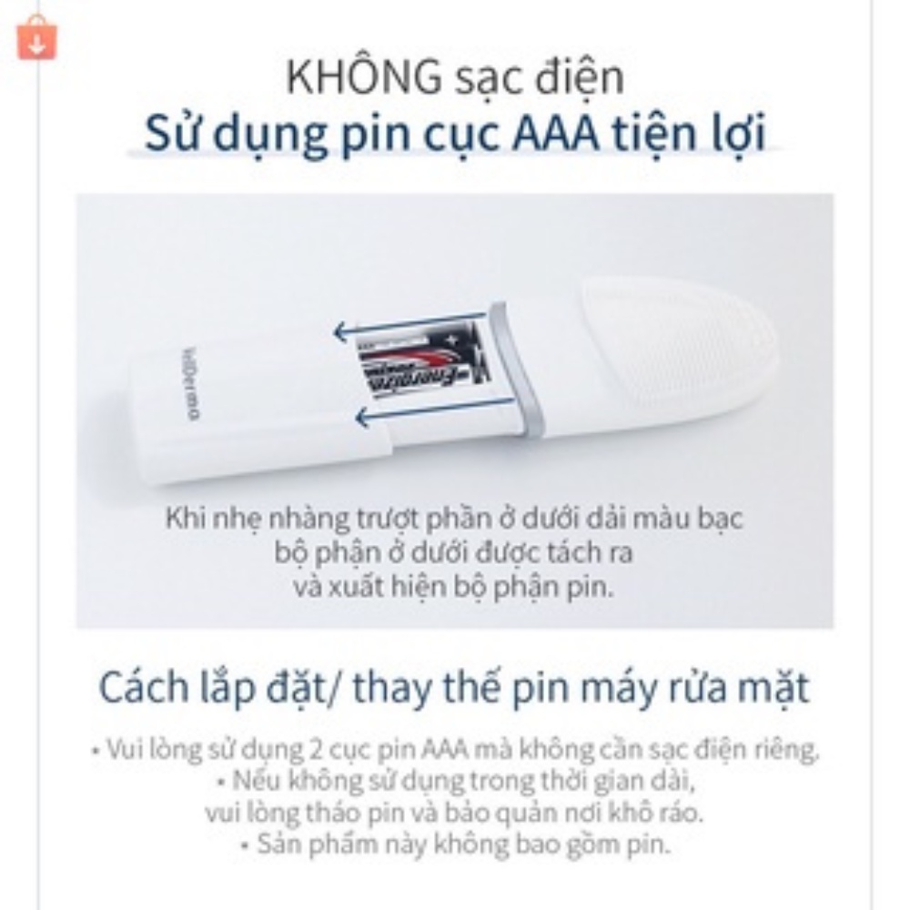 Sữa Rửa Mặt WellDerma Sapphire Low Molecule Marine Collagen 2 Sữa Rửa Mặt + 1 Máy Rửa Mặt