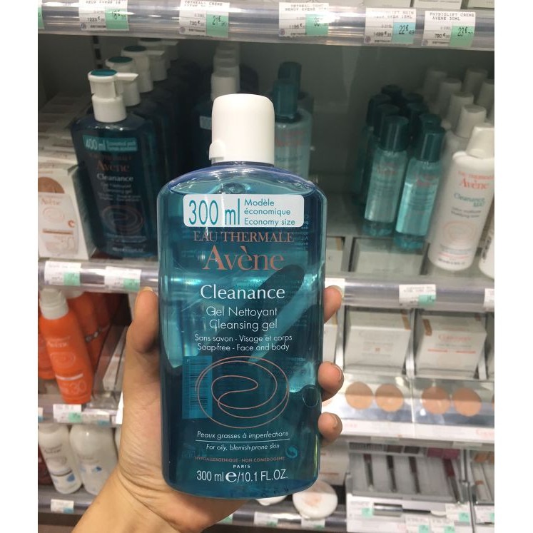 Sữa Rửa Mặt Sạch Da Eau Thermale Avène Cleanance Gel 300ml