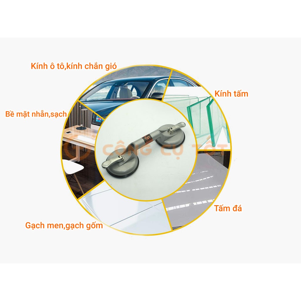 Hít kính Berylion 2 đầu