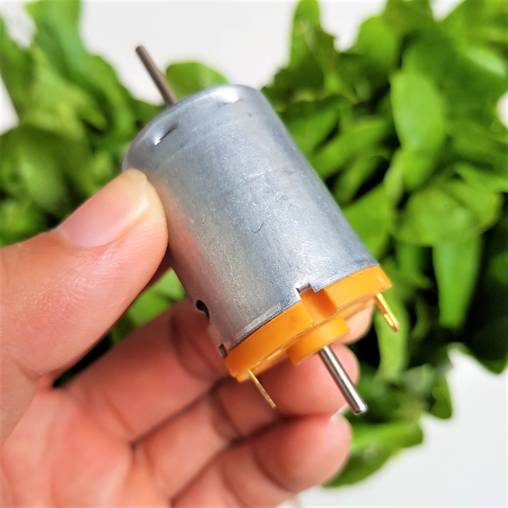 Động cơ motor mô tơ mini 380 loại 2 trục chất lượng cao - 12V-24VDC - 21200rpm - Công suất cao - LK0025