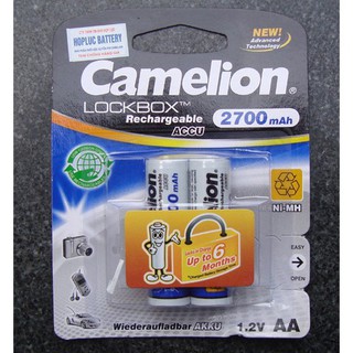 Pin sạc aa camelion 2700mah