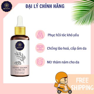 Dầu Jojoba Asaroma Dưỡng Thể Chống Nắng-Dưỡng Da Tay-Làm Sạch Da Trước Khi Dùng Serum Ngăn Mụn-100ml