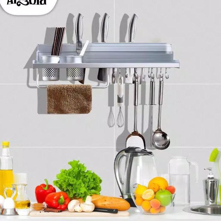 Kệ Đựng Gia Vị 2 Ngăn 8dk Rcup (Rd568N40 Nhôm 40cm) | BigBuy360 - bigbuy360.vn