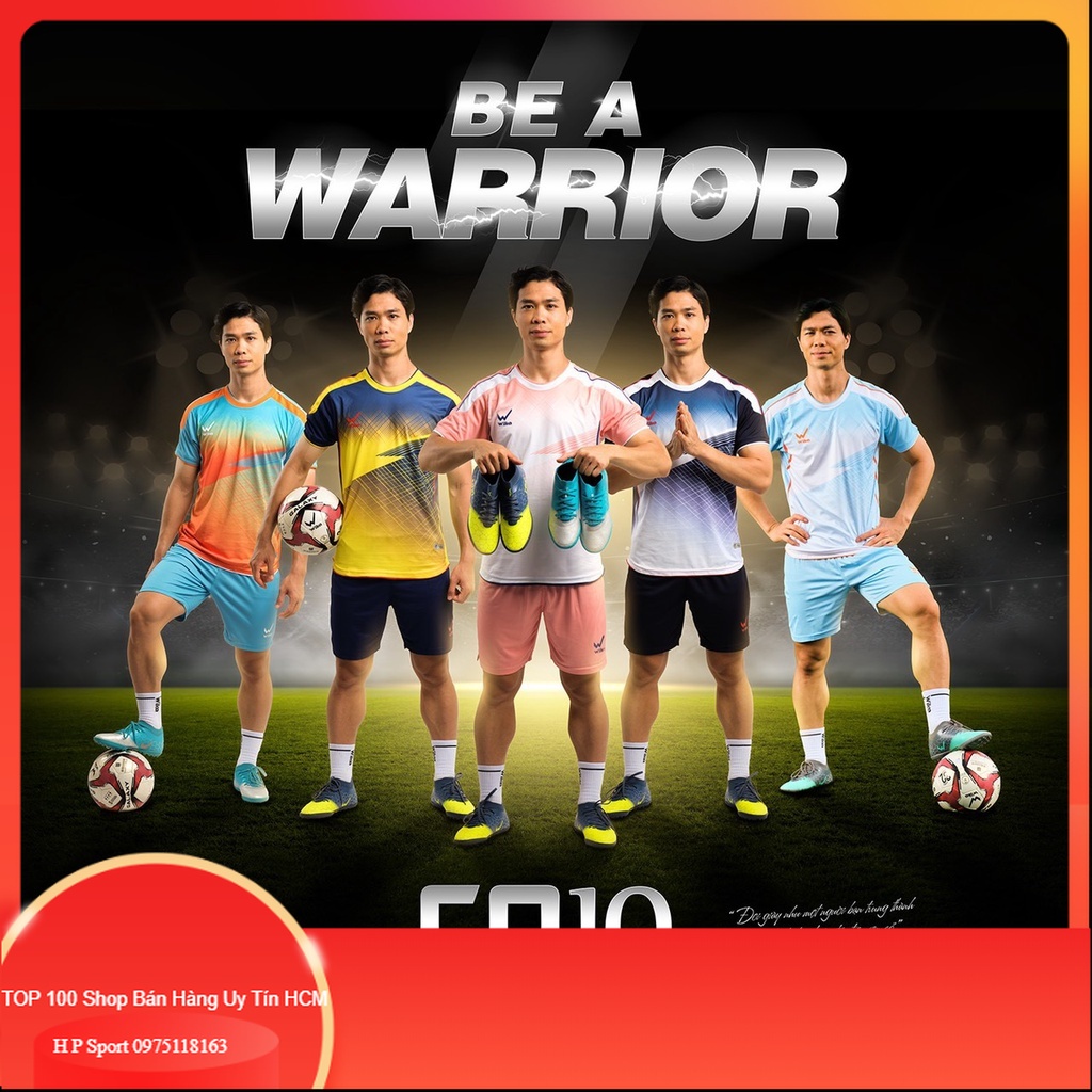 Bộ Quần Áo Đá Banh Wika CP10 Collection Công Phượng
