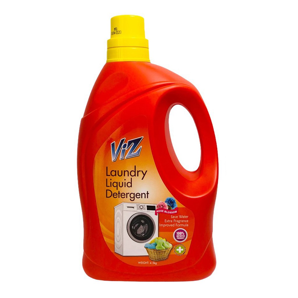 [CHÍNH HÃNG] Nước Giặt Đậm Đặc Hương Hoa Hồng Viz Malaysia 4,5kg
