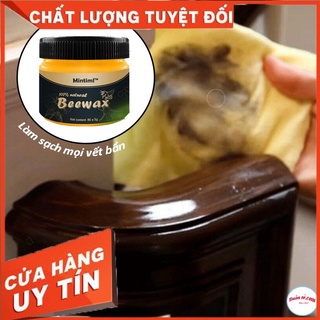 Sáp ong Beewax lau gỗ làm bóng sạch đồ gỗ __Shopkhanhsky