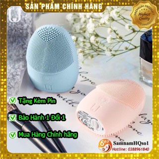 [BH 1 đổi 1] Máy rửa mặt và massage cầm tay Jordan & Judy lông silicon mềm mịn, sạch sâu chính hãng