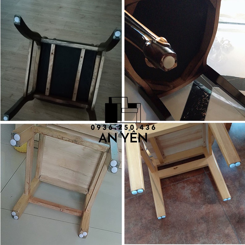 Đinh nhựa chống trầy sàn nút đóng chân ghế Phụ kiện sofa bàn gỗ tiện lợi AYP01