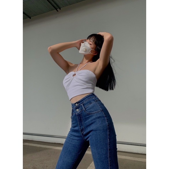 crop cột cổ (Ảnh shop chụp)