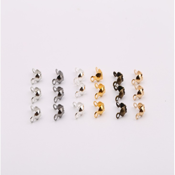 Phụ Kiện Hạt Làm Vòng Tay/Vòng cổ Hai Lỗ 7X4Mm DIY