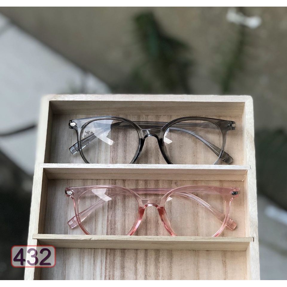 [Mã FARSSTGRE giảm 5K đơn bất kỳ] Mắt Kính Giả Cận From Tròn Gọng Mũi Tền 432 Cực Đẹp | BigBuy360 - bigbuy360.vn