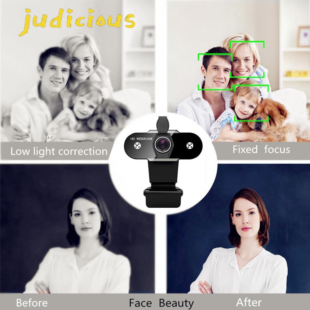 Webcam Xoay Để Bàn Kèm Mic Cho Máy Tính | BigBuy360 - bigbuy360.vn