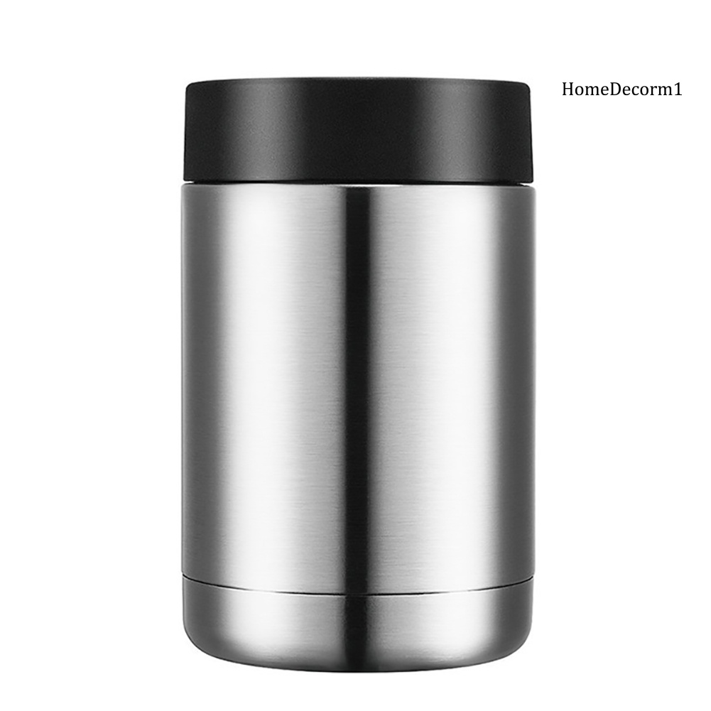 BAR-12oz Stainless Steel Dual-layer Bottle Vacuum Flask Tea Water Cup Thermal Mug